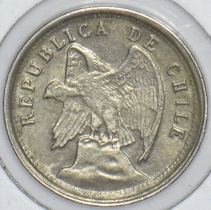 Chile 1921 5 Centavos Condor animal 291184 combine shipping - Picture 1 of 2
