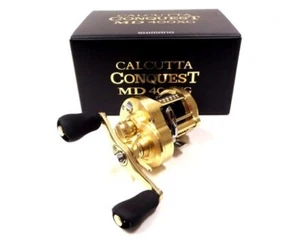 SHIMANO 23 Calcutta Conquest MD 400XG Right Handed Baitcasting Reel New in Box - Picture 1 of 7