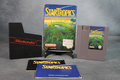 Startropics Nintendo NES Spiel komplett mit OVP und Anleitung - Bild 1 von 2
