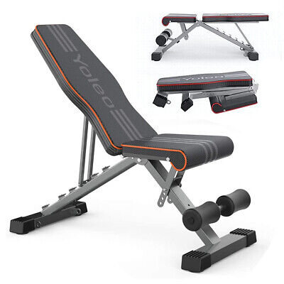 Foldable Dumbbell Bench Weight Training Fitne...