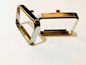 Mg Mgf , Tf Rv8 SIDE REPEATER Chrome On Brass SURROUNDS Uk Made ROW7-M - Picture 1 of 5