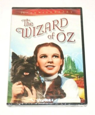The Wizard of Oz 75th Anniversary 2-Disc Standard Version DVD (2013) NEW - Image 1 of 2