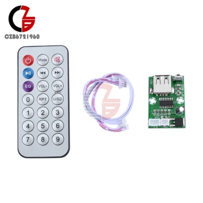 Mini MP3 Decoding Module WAV Decoder Board 6~12V Dual Channel for Audio Player - Image 1 of 4