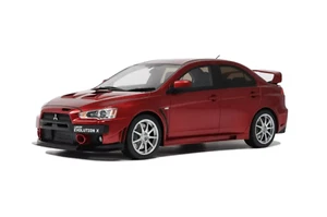 1/18 Mitsubishi Lancer EVO X FQ400 2012 resina roja oriental de Otto Mobile OT1084 - Imagen 1 de 12