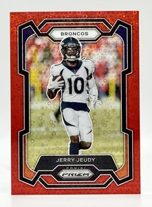 2023 Panini Prizm No Huddle Red #87 Jerry Jeudy 51/70 Denver Broncos - Bild 1 von 2