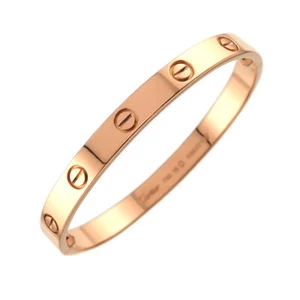 Cartier Love Bracelet Bangle 18K Pink Gold 750 Size16 90254813 - Picture 1 of 8
