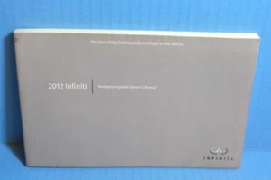 Infiniti Navigation Systems 12 2012 manual del propietario - Imagen 1 de 1
