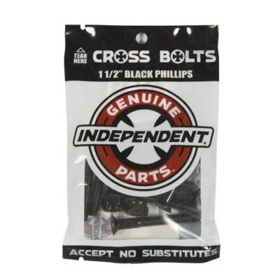 Independent Genuine Parts Phillips Hardware in Black 1.50''