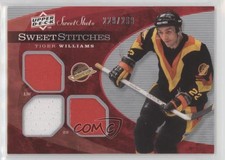 2007-08 Upper Deck Sweet Shot Sweet Stitches /299 Tiger Williams #SST-TW