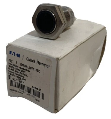 E57SAL18T111SD Cutler Hammer 16MM Tubular Inductive Proximity Sensor --SA - Image 1 of 2