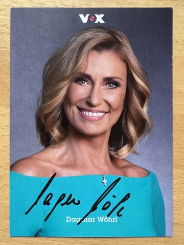 Dagmar Wöhrl Ak Vox Die Cave Der Lions Autograph Card Original Autographed Cover