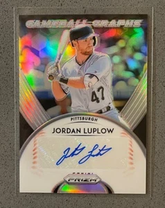 2019 Panini Prizm Baseball MLB #GB-JL Jordan Luplow Silver Auto Gameball Graphs - Picture 1 of 2