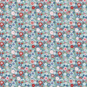 Amapola Algodón - Hip Hooray Liberty Blue - Se vende por media yarda - Imagen 1 de 1