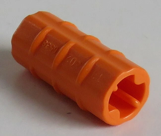 LEGO Technic - Achs Verbinder / Axle Connector 2 L, orange # 6538b - Bild 1 von 1