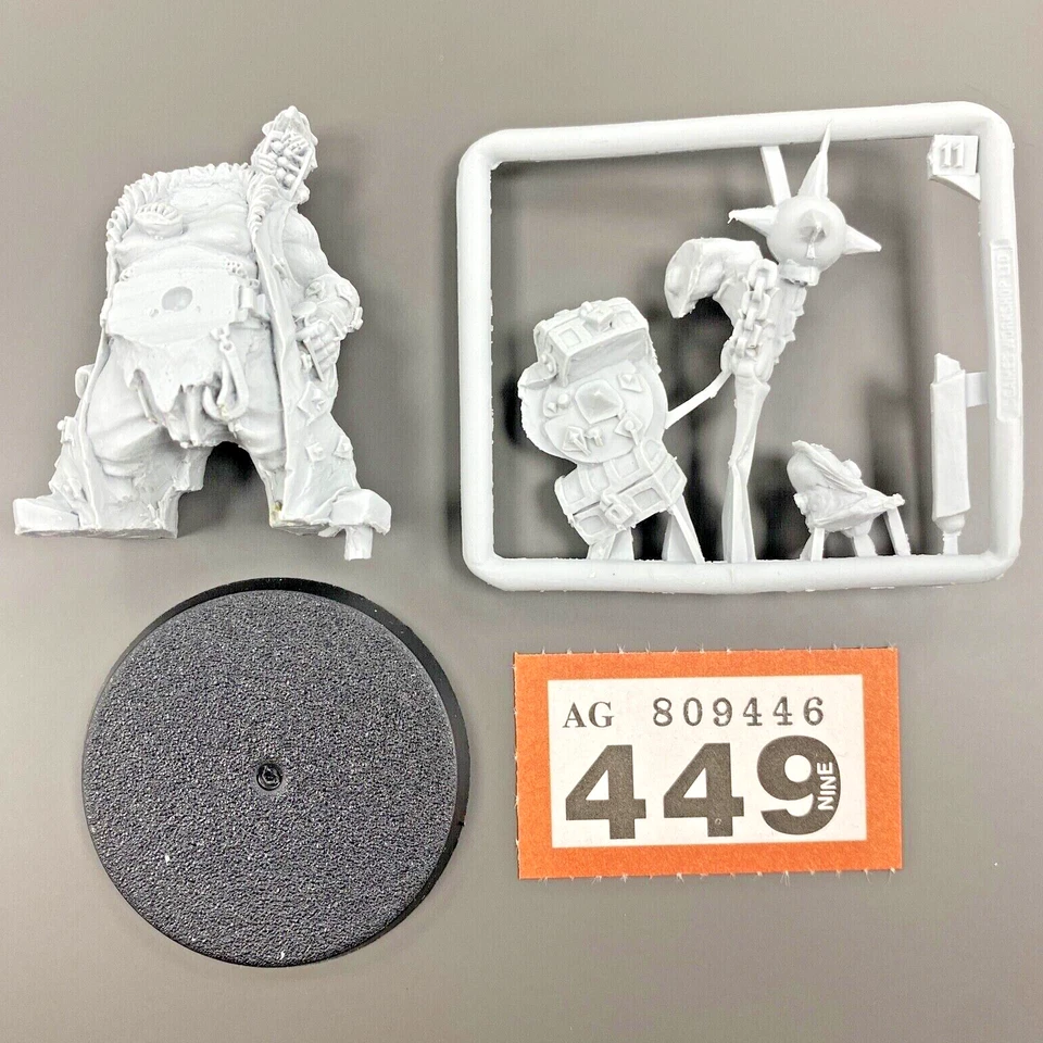 OGRE MANEATER PAYMASTER OGOR KINGDOMS MAWTRIBES MERCENARY WARHAMMER RESIN - Image 1 of 1