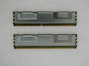 8GB (2X4GB) DDR2 MEMORY RAM PC2-5300 ECC FBDIMM DIMM - Picture 1 of 3