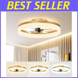 Dimmable LED Fan Light, 3000K-6500K, Quiet Operation - Picture 1 of 9