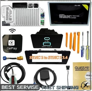 For Ford Sync3 3.4 SYNC 2 to SYNC 3 3.4 NA223 Upgrade Wireless Carplay Kit Fit - Picture 1 of 3
