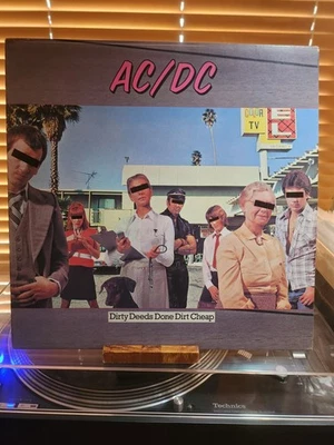 AC/DC, Dirty Deeds Done Dirt Cheap, 1981 1st US Stereo, VG+/VG+ - Image 1 of 4