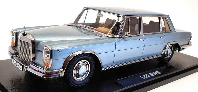 KK Scale 1/18 Scale KKDC180602 - 1963 Mercedes Benz 600 SWB W100 - Light Blue - Image 1 of 4