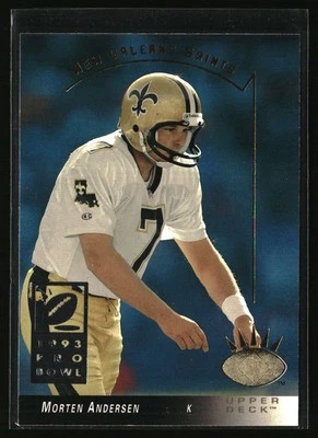 1993 SP #172 Morten Andersen - Image 1 of 2