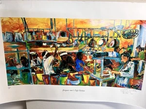 FRENCHY Jacques-Imo's Cafe Kitchen Signed & Number 48/500 Print BR2415 - Picture 1 of 6