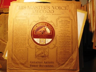 1924 WALTER GLYNNE Welsh Tenor Landon Ronald DOWN IN THE FOREST/ Ziramar B 1515 Foto 1 de 3