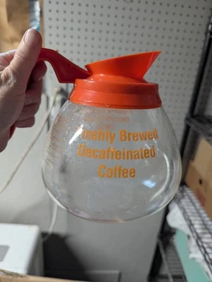 64 oz. Cafetera/jarra/naranja comercial Foto 1 de 2