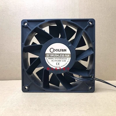 COOLFAN CF-E12038S22H AC110-240V 6.0W 12cm Cooling Fan - Image 1 of 2