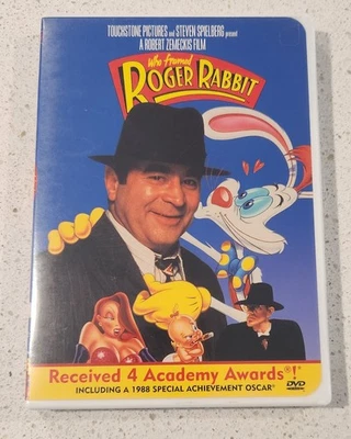 Who Framed Roger Rabbit (DVD, 1988) RARE Alternate Cover Art, TESTED & WORKING - Image 1 of 4