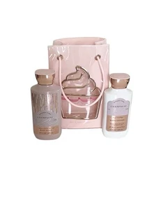 Bath & Body Works Champagne Toast Body Wash & Lotion Full Size Set with Tote - Picture 1 of 10