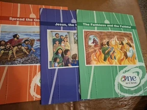 One in Christ - Grade School Student Book Set-    (3 books) NEW with STICKERS - Picture 1 of 4
