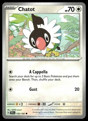 SV05: Temporal Forces #132/162 Chatot - Image 1 of 2