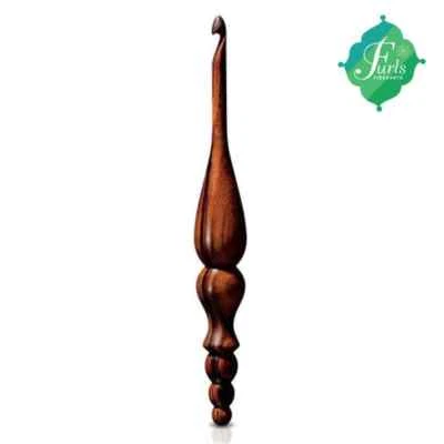 Furls ::Alpha Series Wood Crochet Hook:: Rosewood - 5.0 mm ( H )