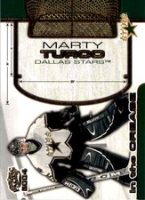 2003-04 Pacific In The Crease Marty Turco #4