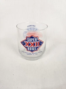 1988 Super Bowl XXII Vintage 12 oz. Drinking Glass-Super Host Glass-EUC - Picture 1 of 4