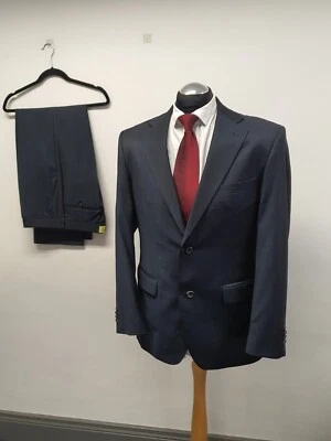 TERNO PARK AVENUE 2 PEÇAS AZUL MARINHO CERRURI NOBREZA 150'S LÃ 40R W34 L31 ( - Imagem 1 de 4