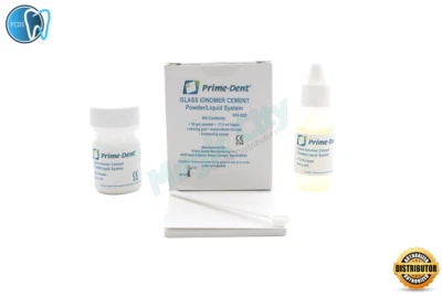 PERMANENT CROWN BRIDGE CEMENT KIT DENTAL GLASS IONOMER KIT - Image 1 of 4