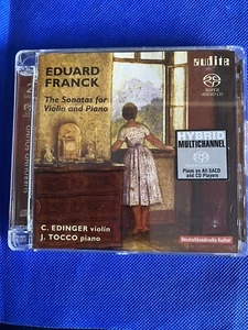NEW Eduard Franck - : The Sonatas for Violin & Piano (2007) Double CD Classical - Picture 1 of 4