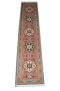 NEU! Ardebil 292x68 Ardabil Meshkin Rug Carpet Kazak Shiraz Läufer Orientteppich - Bild 1 von 9