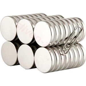 N50 20mm x 5mm Super Strong Disc Cylinder Round Magnets Rare Earth Neodymium - Picture 1 of 4