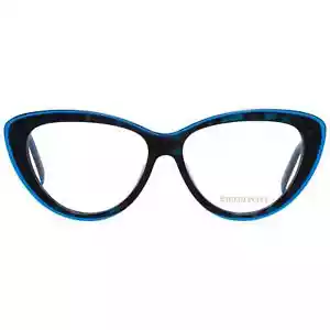 Emilio Pucci EP 5096 092 Blue Plastic Cat Eye Optical Eyeglasses Frame 55-14-140 - Picture 1 of 3