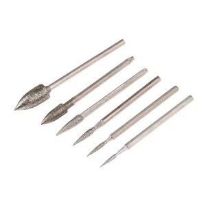 6Pcs Dremel Electroplating Diamond Grinding Head - Picture 1 of 8