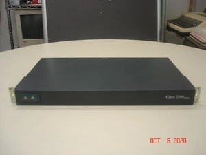 CISCO 2500 SERIES 2509 ACCESS SERVICE ROUTER W/ 8MB FLASH, EARS & POWER CORD - Photo 1/7