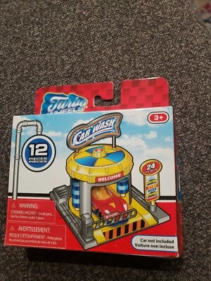 Turbo Wheels CAR WASH 1:64 Scale Mini Play Set - NEW - - Image 1 of 3