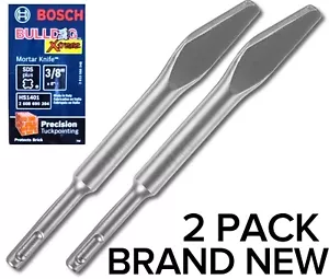 Bosch Coltello Rimozione Mortaio 3/8" Punta Acciaio Scalpello SDS-Plus Trapano a Martello - Foto 1 di 9