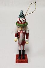 Kurt Adler 6" Sweets Nutcracker Ornament Peppermint Cake Hat Christmas Tree 2021