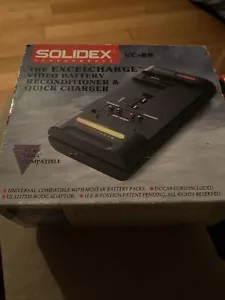 Solidex Excelcharge Video Battery Reconditioner & Quick Charger VC-88 - NRFB - Picture 1 of 1