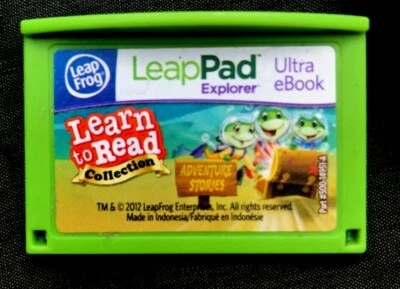 Learn to Read Collection Adventure Stories Ultra eBook Game Leap Frog Pad   - Image 1 of 3