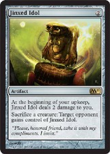 JINXED IDOL FOIL Magic 2011 MTG Magic the Gathering Cards DJMagic